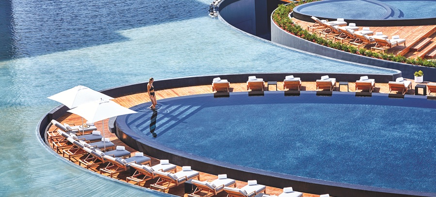 Hyatt Place Los Cabos resort pool area
