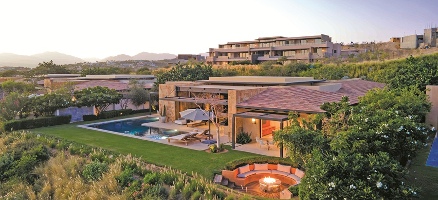 High-end beachfront residential development along the Corridor