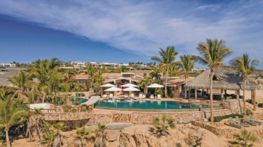 The Residences at La Ribera premium construction pool view