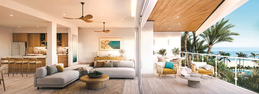 Tortuga Bay beachfront luxury residences in San Jose del Cabo